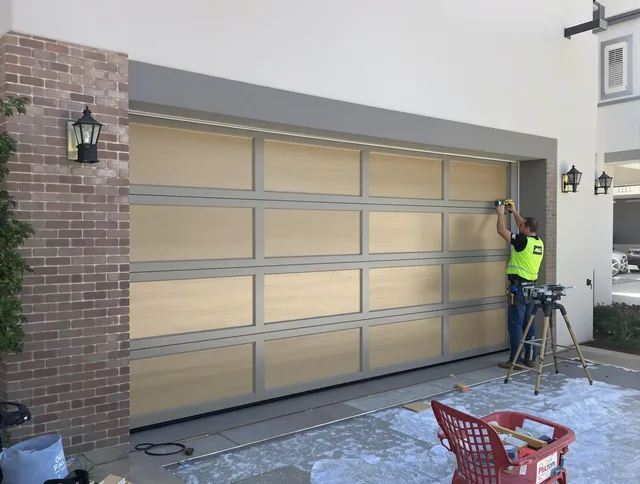 Garage door replacement service by Anaheim Garage Door Repair in Anaheim