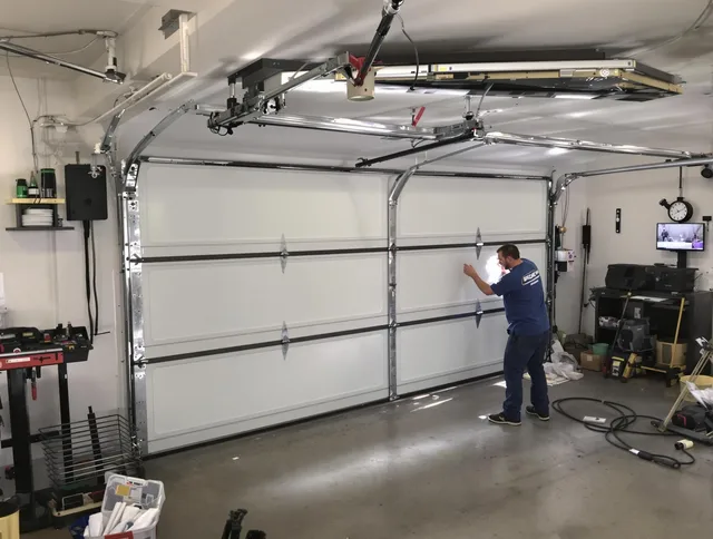 Professional garage door repair service by Anaheim Garage Door Repair in Anaheim