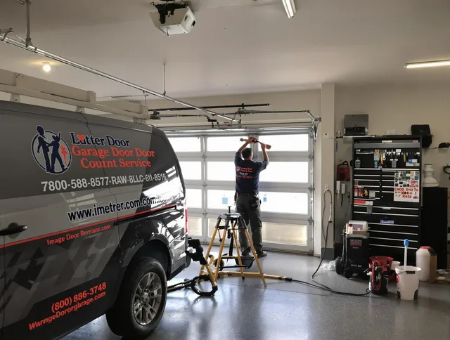 Anaheim Garage Door Repair team performing same-day garage door repair in Anaheim